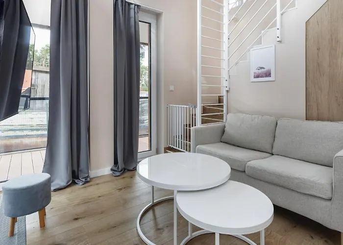 Lighthouse, Sun & Snow Apartment Mrzezyno